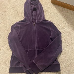 Victoria Secret purple zip up.